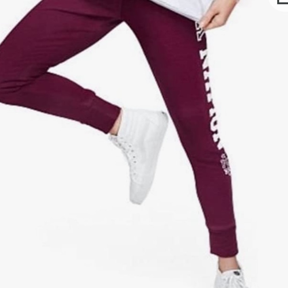 Worn a few times, brand new, Smoke free home <3 Medium, Victoria Secret Joggers